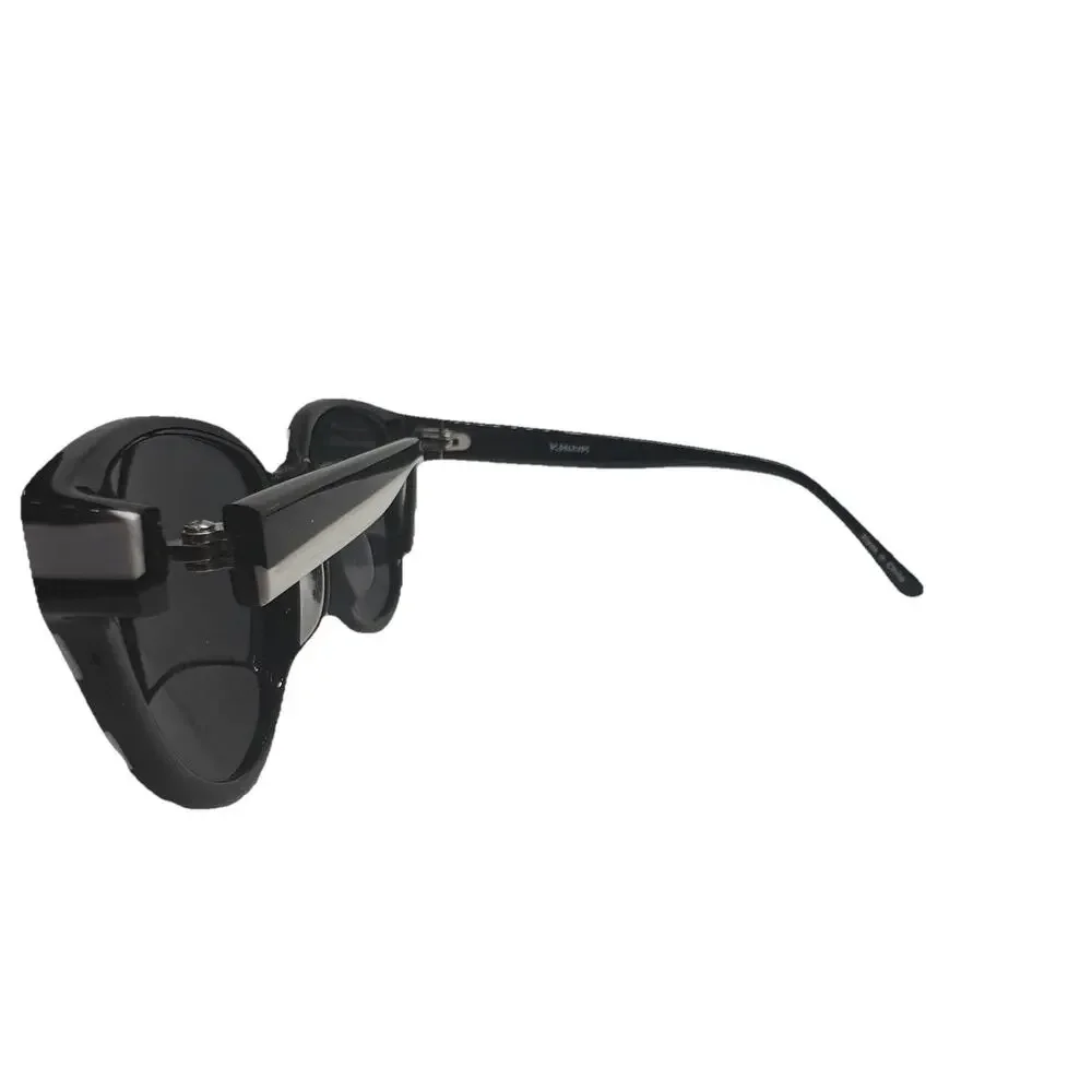 KOOL KIDS KKS02 WHITE BLACK EYEGLASSES FRAMES 47-16-120 AUTHENTIC KIDS CASE